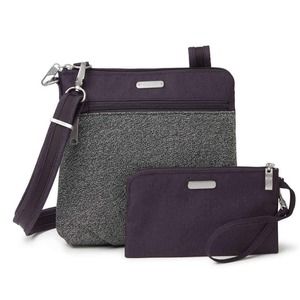 Baggallini Secure Slim Crossbody Bag Sling RFID Wristlet NWOT